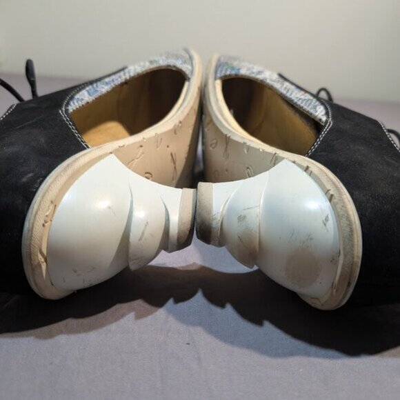 Eject Prophecy Aryn Trail Mark Oxford Pump Black and Metallic Women Size 41 - Picture 7 of 10